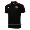 Polo De Entrenamiento Manchester United 2022-23 Negro Rojo Negro - Hombre